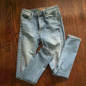Joe’s stud jeans